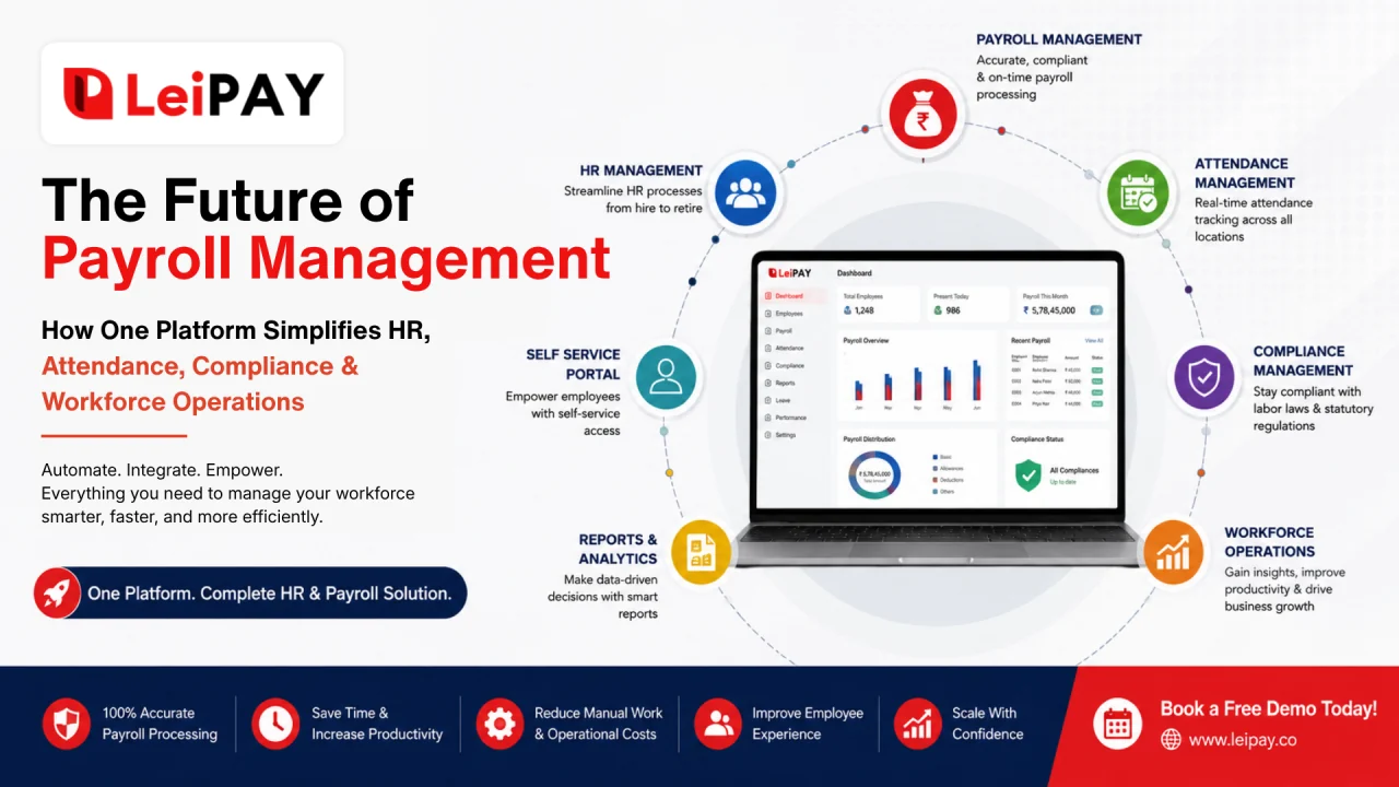 The Future of Payroll Management — One Platform for HR, Attendance, Compliance and Workforce Operations