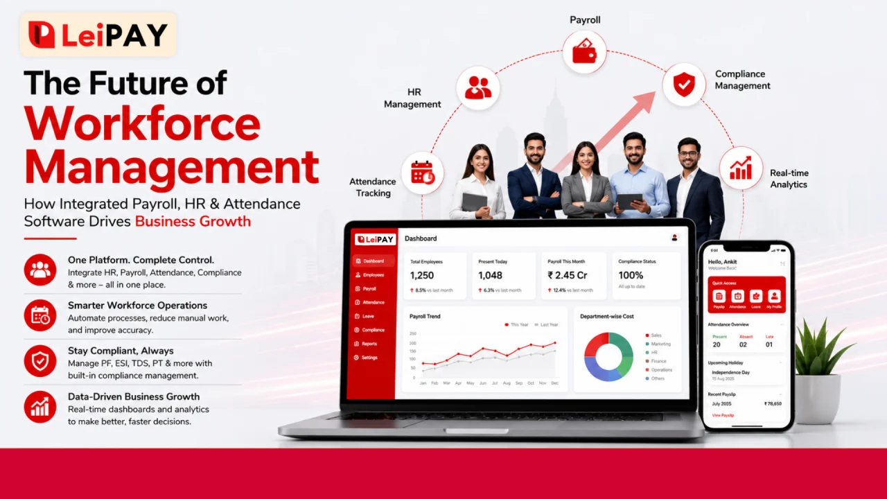 The Future of Workforce Management — Integrated Payroll, HR and Attendance Software