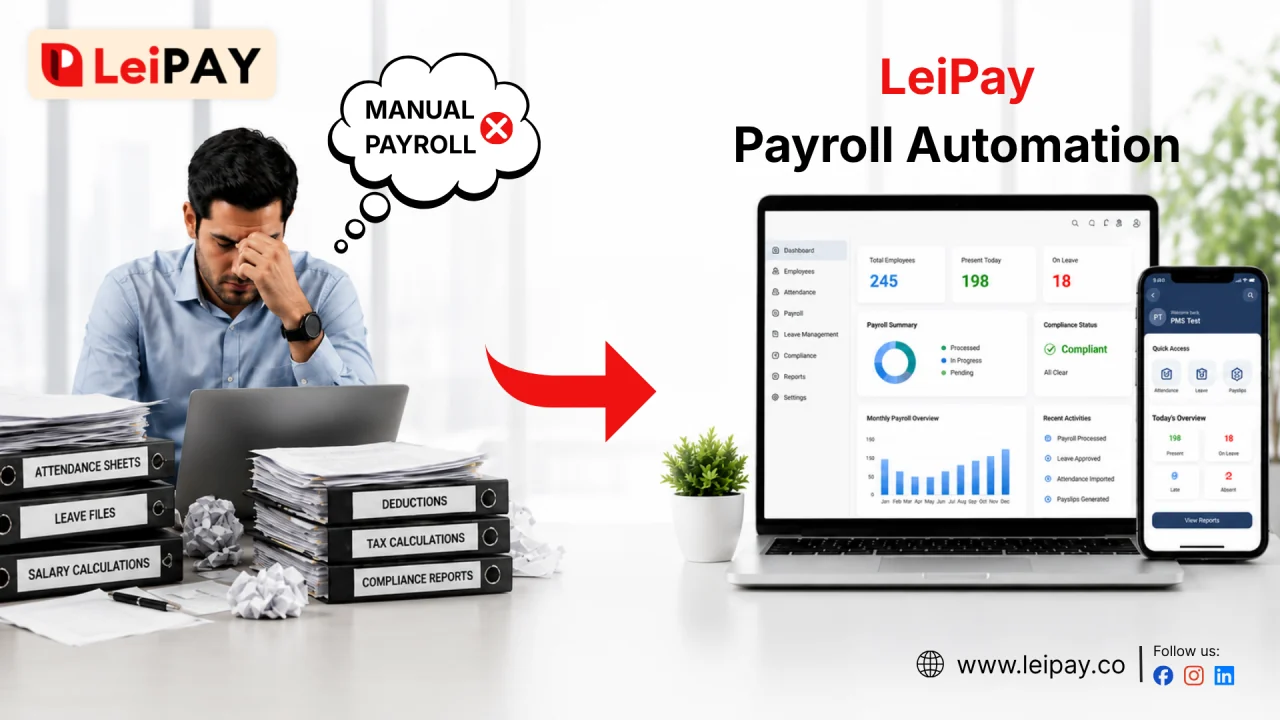 Still Struggling with Payroll — Let LeiPay Do the Heavy Lifting