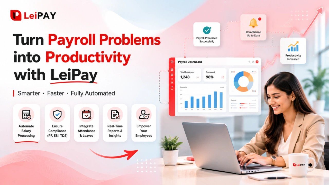 Turn Payroll Problems into Productivity with LeiPay